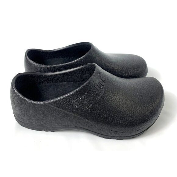 Birkenstock  Profi-Birki Polyurethane Black Clogs Size 38 - Picture 2 of 12